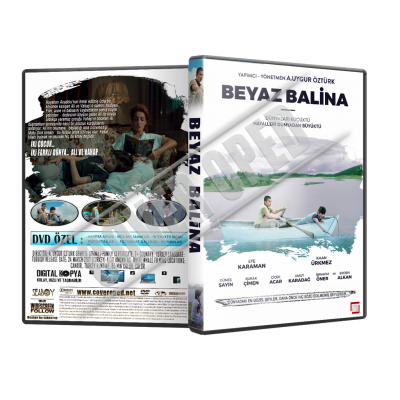 Beyaz Balina 2017 Yerli Türkçe Dvd Cover Tasarımı